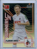 2021-22 Topps Bundesliga Stadium Club Chrome Florian Kainz Line Runners