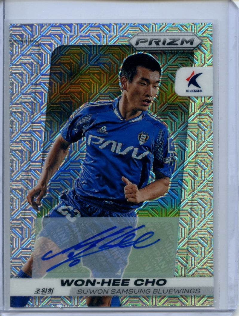 2024 Prizm K-League Soccer Won-Hee Cho Legends Autograph Mojo 11/25