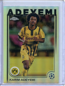 2024-25 Topps Chrome UEFA Club Comps Karim Adeyemi Refractor