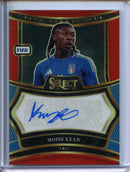 2024-25 Select FIFA Moise Kean Signatures Red