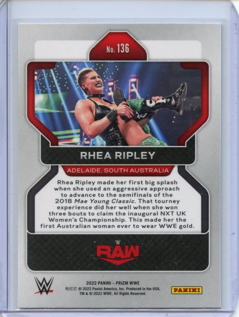 2022 Prizm WWE Rhea Ripley