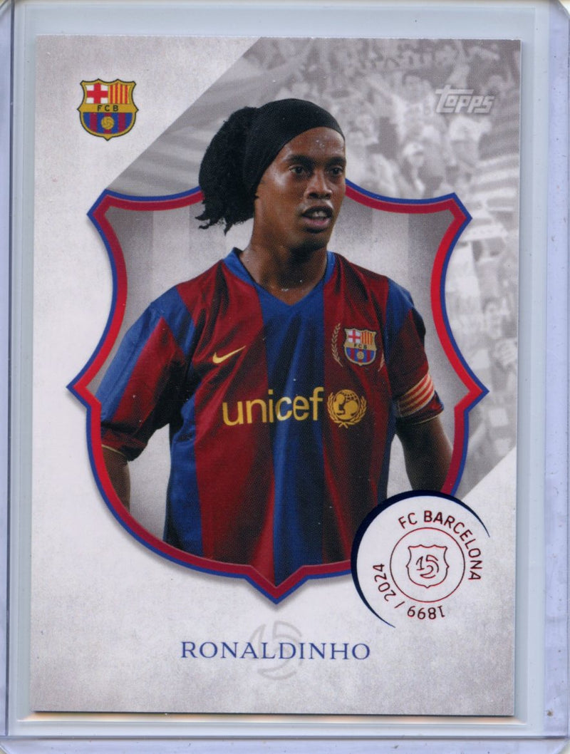 2024-25 Barcelona 125th Anniversary Ronaldinho Legacy