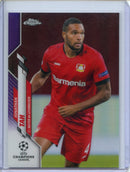 2019-20 Topps Chrome UEFA CL Jonathan Tah Purple Refractor 123/250