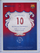 2024-25 Barcelona 125th Anniversary Ronaldinho Legacy