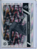 2022-23 Topps Chrome UEFA Thibaut Courtois Black & White Ray Wave