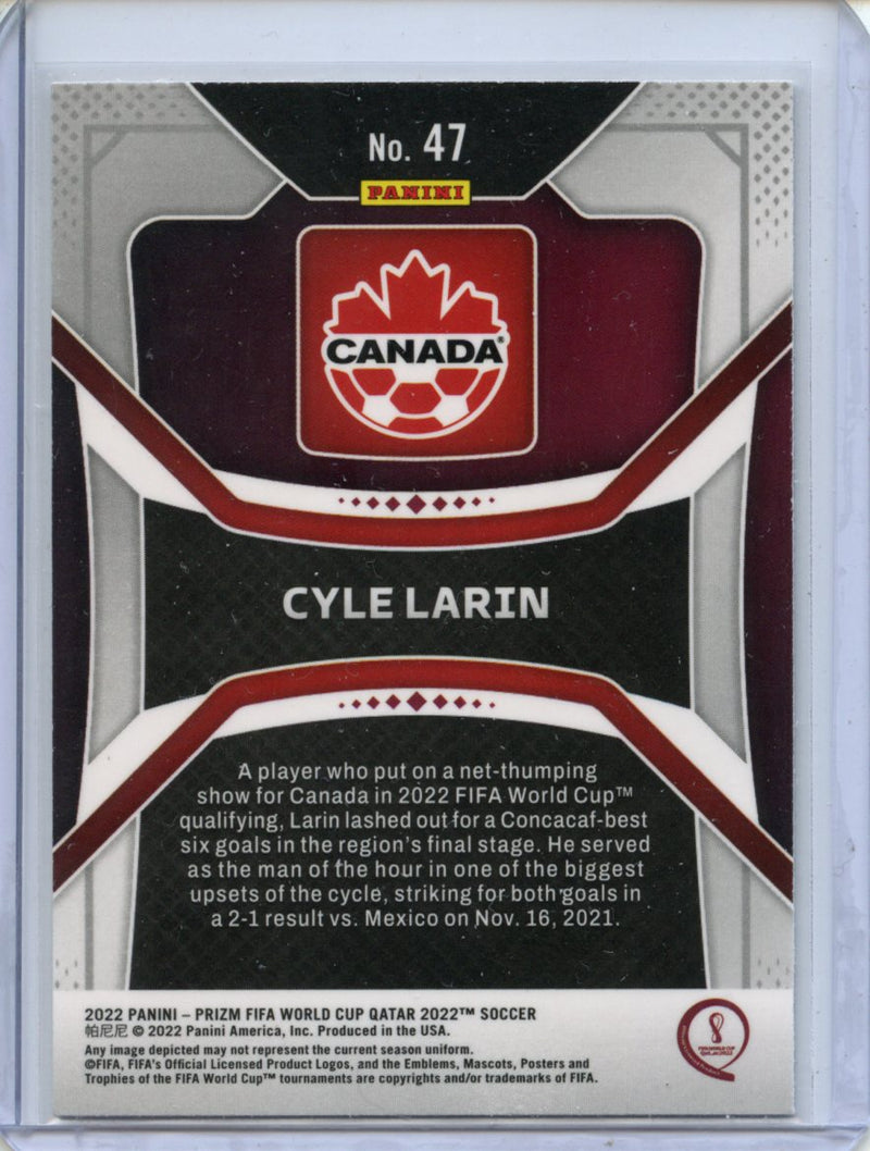 2022 Panini Prizm FIFA World Cup Qatar Cyle Larin