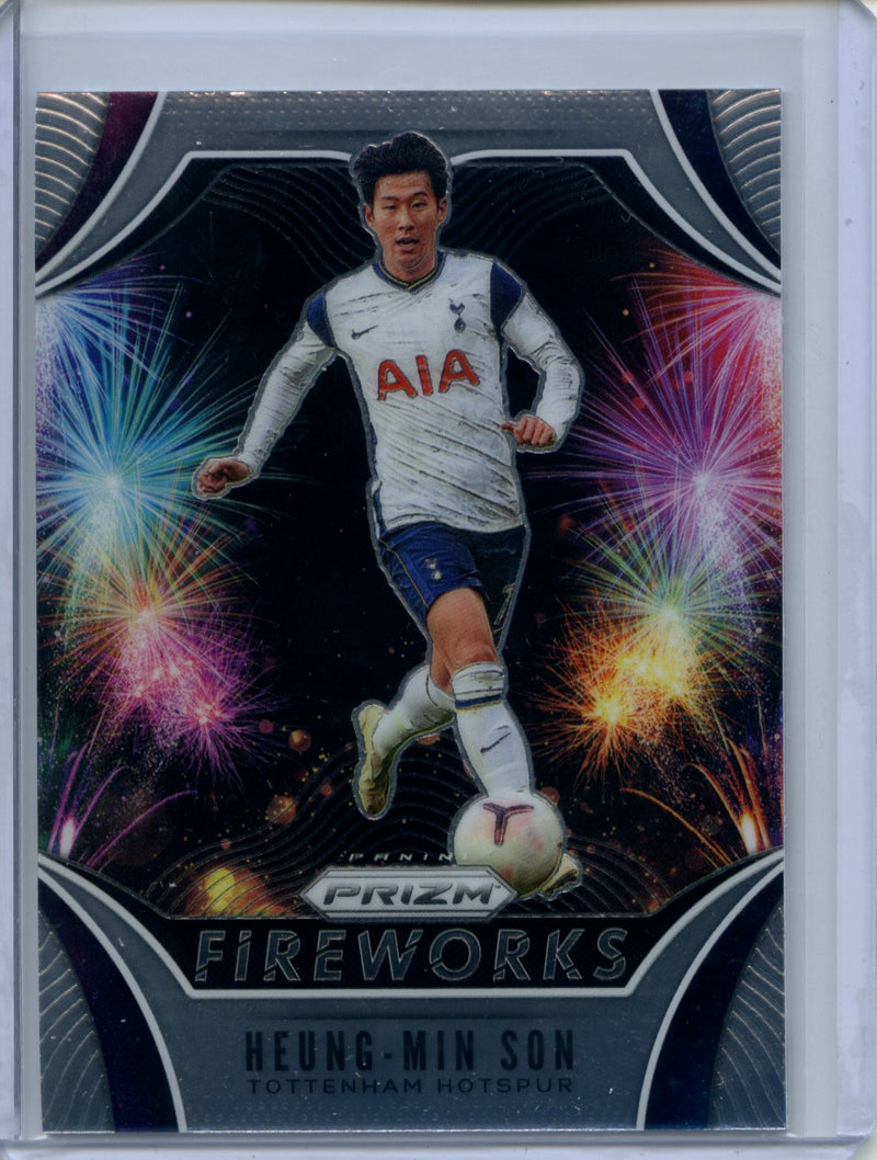 2020-21 Panini Prizm Premier League Heung-Min Son Fireworks