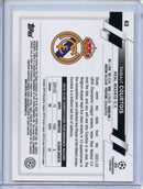 2022-23 Topps Chrome UEFA Thibaut Courtois Black & White Ray Wave