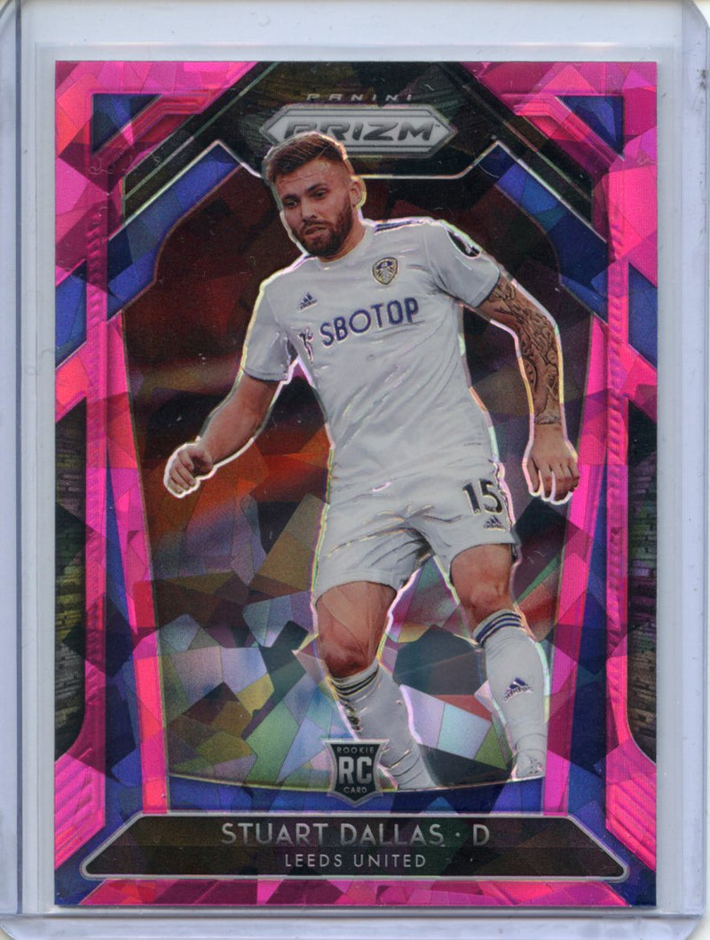 2020-21 Panini Prizm Premier League Stuart Dallas Pink Ice