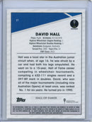 2021 Topps Chrome Tennis David Hall