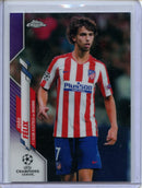 2019-20 Topps Chrome UEFA CL Joao Felix Purple Refractor 215/250