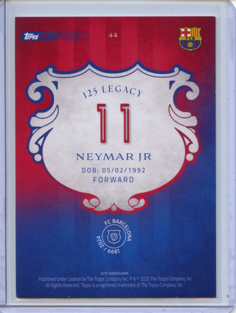 2024-25 Barcelona 125th Anniversary Neymar Jr Legacy