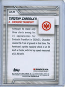 2021-22 Topps Bundesliga Stadium Club Chrome Timothy Chandler Line Runners