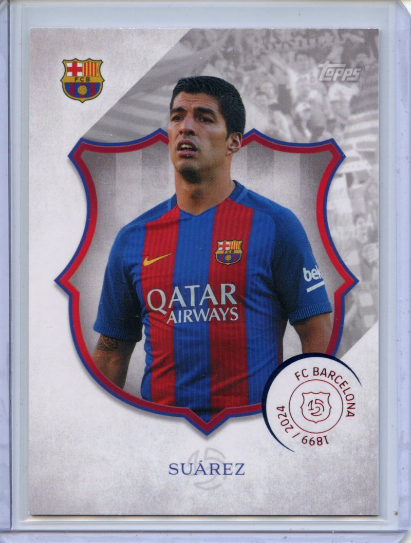 2024-25 Barcelona 125th Anniversary Luis Suarez Legacy