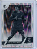 2022-23 Topps Chrome UEFA Trent Alexander-Arnold Black & White Ray Wave