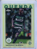 2024-25 Topps Chrome UEFA Club Comps Geovany Quenda Refractor