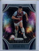 2020-21 Panini Prizm Premier League Declan Rice Fireworks