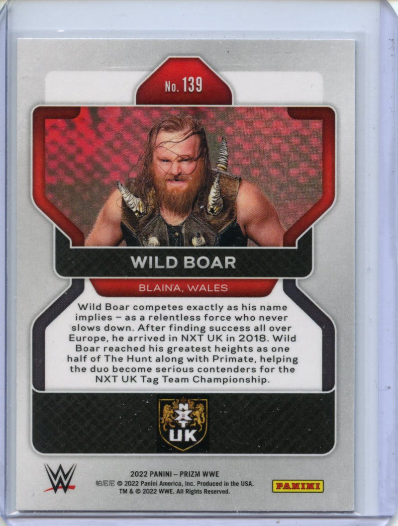 2022 Prizm WWE Wild Boar