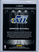2018-18 NBA Hoops Donovan Mitchell Lights Camera Action