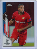2019-20 Topps Chrome UEFA CL Jonathan Tah Blue Refractor 45/150