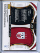 2024-25 Select FIFA Julie Foudy Pitchside Signatures Red