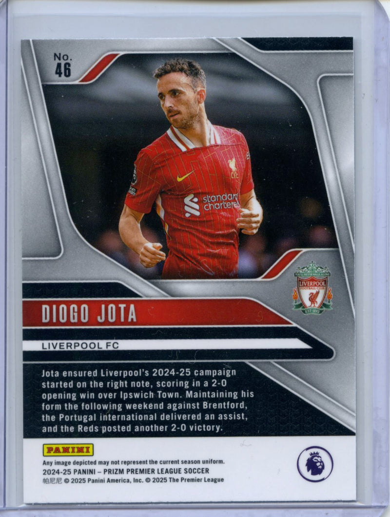 2024-25 Panini Prizm Premier League Diogo Jota