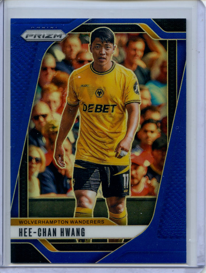 2024-25 Panini Prizm Premier League Hee-Chan Hwang Blue 286/299