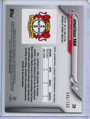 2019-20 Topps Chrome UEFA CL Jonathan Tah Blue Refractor 45/150