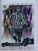 2022-23 Topps Chrome UEFA Alvaro Morata Black & White Ray Wave