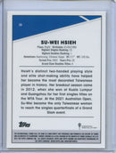 2021 Topps Chrome Tennis Su-Wei Hsieh