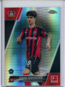 2021-22 Topps Chrome Bundesliga Soccer Zidan Sertdemir Prism Refractor 158/199