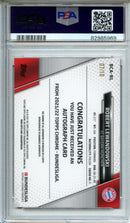 2021-22 Bundesliga Chrome Robert Lewandowski Autographs Red 7/10