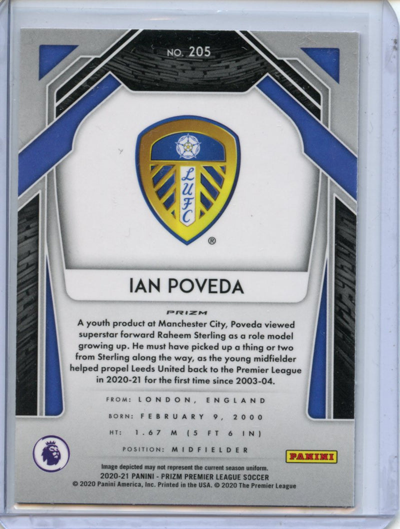 2020-21 Panini Prizm Premier League Ian Poveda Pink Ice Prizm