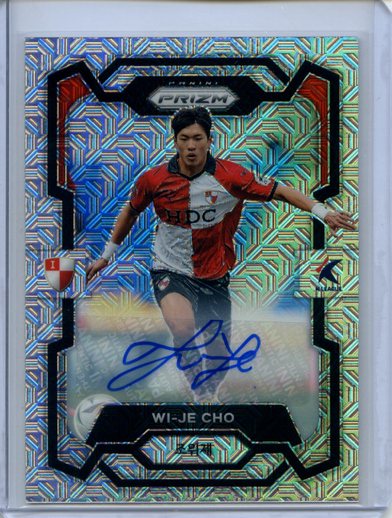 2024 Prizm K-League Soccer Wi-Je Cho Autographs Mojo 22/25