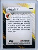 2021-22 Topps Bundesliga Stadium Club Chrome Ricardo Pepi Golden Promises
