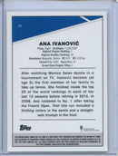 2021 Topps Chrome Tennis Ana Ivanovic