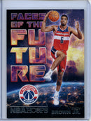 2018-18 NBA Hoops Troy Brown Jr Faces Of The Future