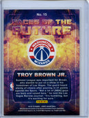 2018-18 NBA Hoops Troy Brown Jr Faces Of The Future