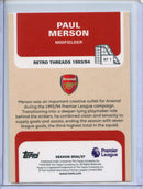 2026-27 Topps Flagship EPL Paul Merson Retro Threads