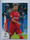 2019-20 Topps Chrome UEFA CL Kevin Volland Blue Bubbles Refractor