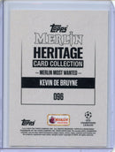 2023-24 Topps Merlin Heritage Card Collection Kevin De Bruyne Merlin Most Wanted