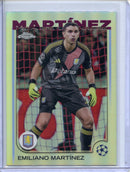 2024-25 Topps Chrome UEFA Club Comps Emiliano Martínez Refractor