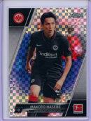 2021-22 Topps Chrome Bundesliga Soccer Makoto Hasebe X-Fractor Refractor 131/250