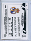 2022-23 Topps Chrome UEFA David Alaba Black & White Ray Wave