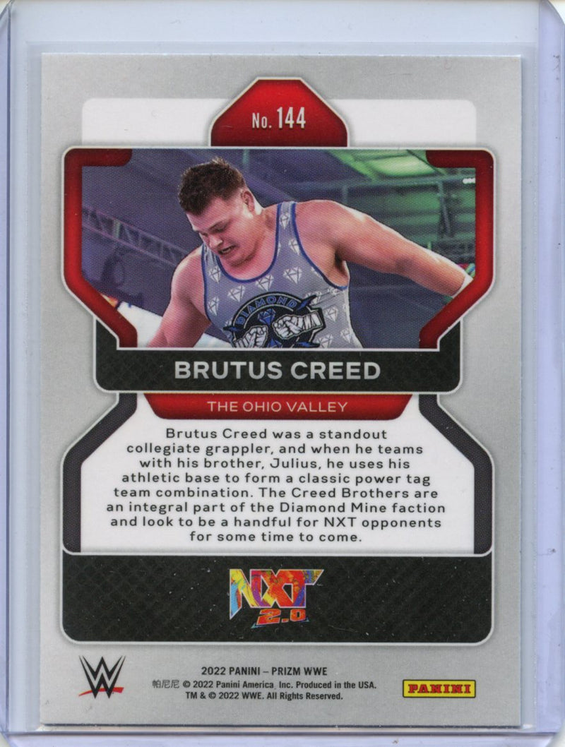 2022 Prizm WWE Brutus Creed