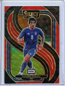 2024-25 Select FIFA Sandro Tonali Mezzanine Red Wave 6/59