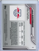 2019-20 Topps Chrome UEFA CL Lukas Klostermann Purple Carbon Fiber Refractor