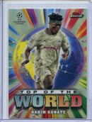 2024-25 Topps Finest UEFA Karim Konate Top Of The World