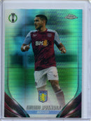 2023-24 Topps Chrome UEFA Emiliano Buendia Aqua Prism Refractor