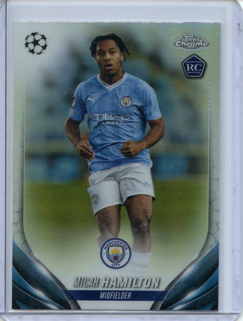 2023-24 Topps Chrome UEFA Micah Hamilton Refractor